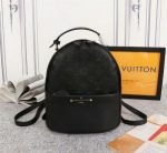 Top Quality Clone L---V Paris Ladies Black Genuine leather Leisure shoulder bag